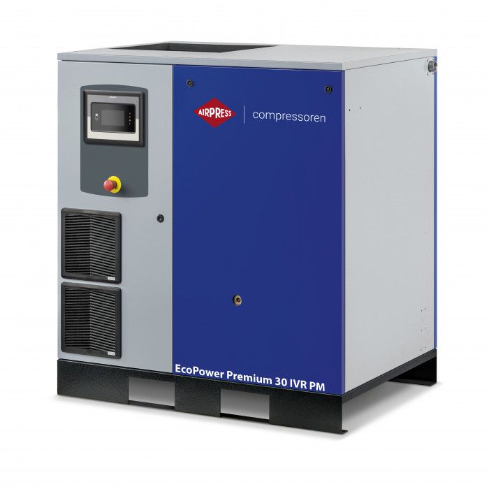Screw compressor EcoPower Premium 30D IVR PM 13 bar 30 HP/22 kW 672 - 4027 l/min