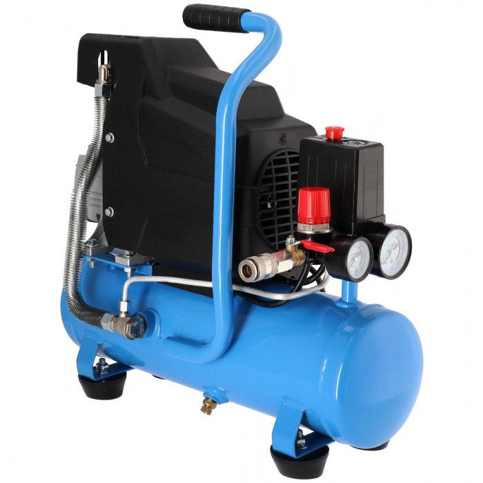 Compressor H 185/6 8 bar 1.5 hp 82.3 l/min 6 l