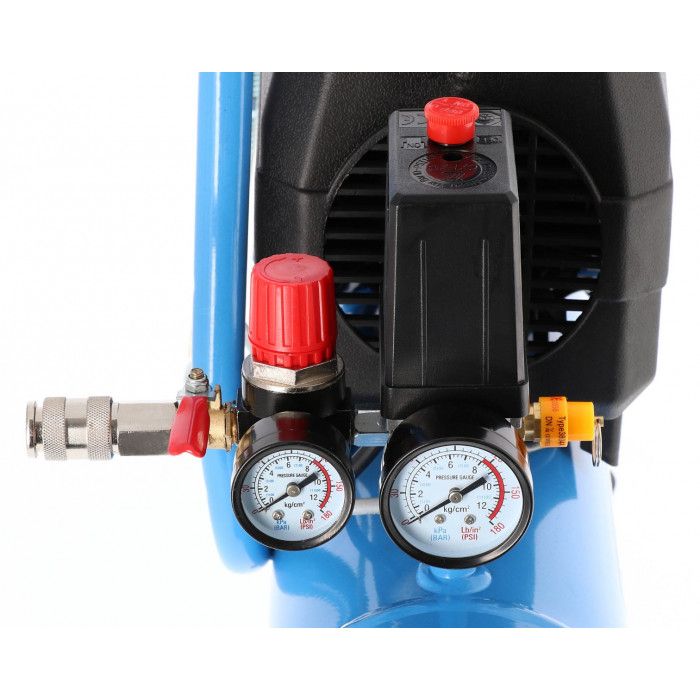 Compressor H 185/6 8 bar 1.5 hp 82.3 l/min 6 l