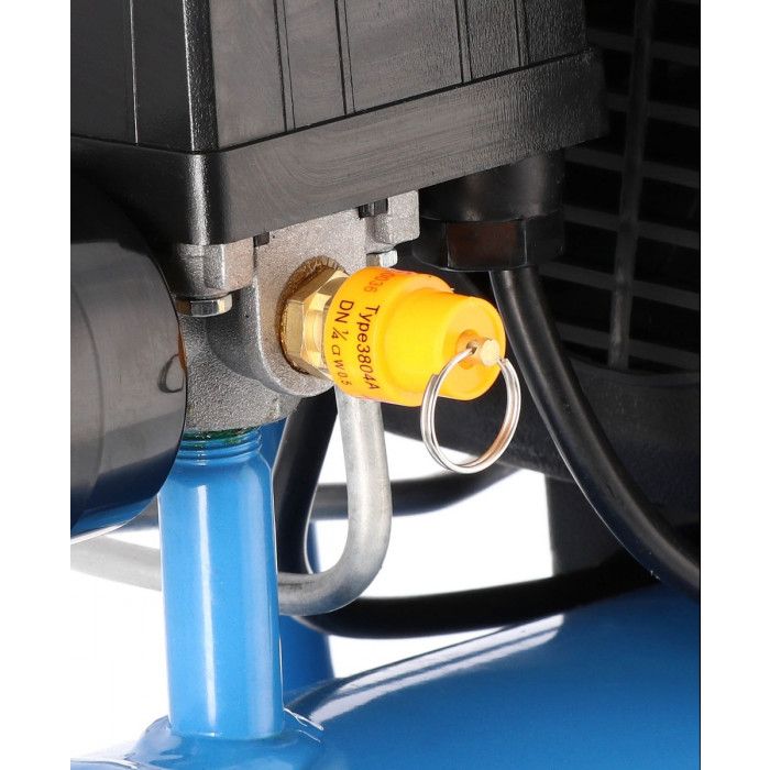 Compressor H 185/6 8 bar 1.5 hp 82.3 l/min 6 l