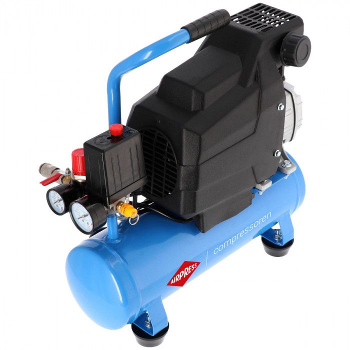 Compressor H 185/6 8 bar 1.5 hp 82.3 l/min 6 l