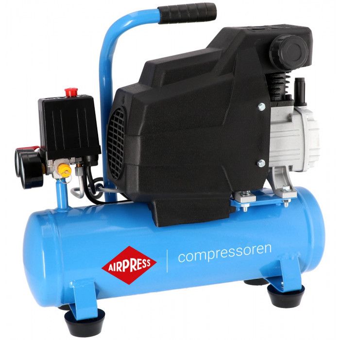 Compressor H 185/6 8 bar 1.5 hp 82.3 l/min 6 l