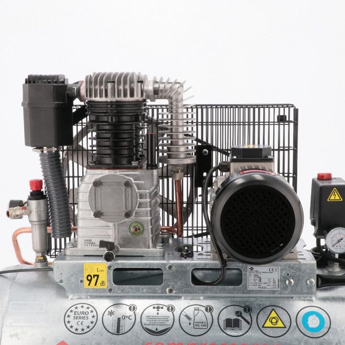 Compressor G 625-90 Pro 10 bar 4 hp/3 kW 415 l/min 90 l