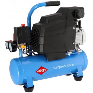 Compressor H 185/6 8 bar 1.5 hp 82.3 l/min 6 l