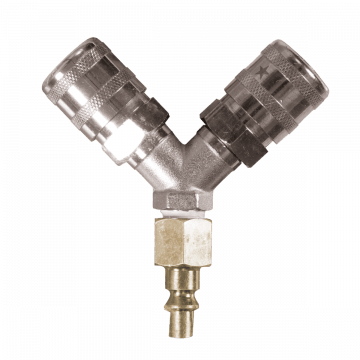 Y Connection quick coupling Orion 1/4"