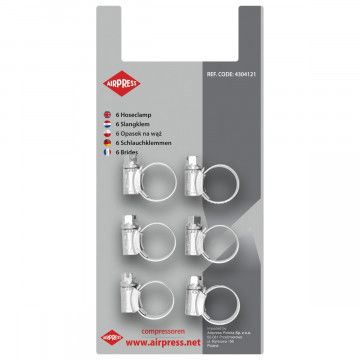 Zippers 10-16 mm 6 pieces