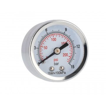 Pressure gauge 1/8" rear connection