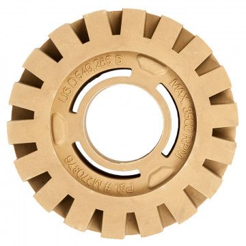 Rubber brush slat slander for water-based paint
