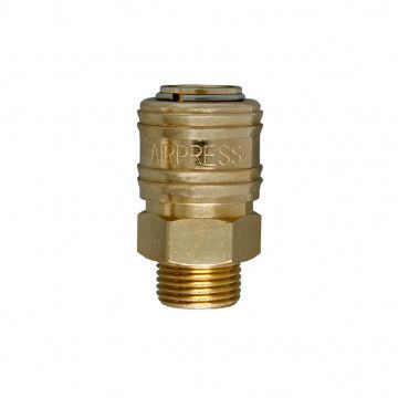 Quick coupling Euro 1/2" male