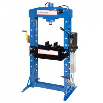 Hydraulic press 50 ton 9 heights 190 mm stroke length Hydraulic press 50 ton 9 heights 190 mm stroke length