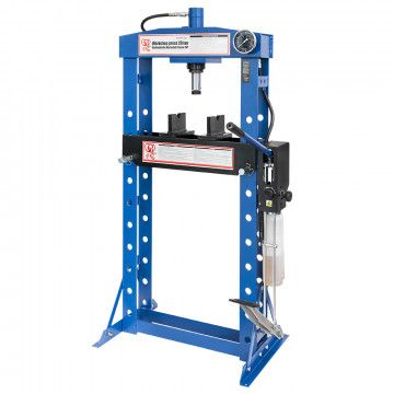 Hydraulic press 20 ton 10 heights 190 mm stroke length dubbel pomp Hydraulic press 20 ton 10 heights 190 mm stroke length dubbel pomp